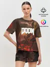 Женская пижама с шортами / DOOM