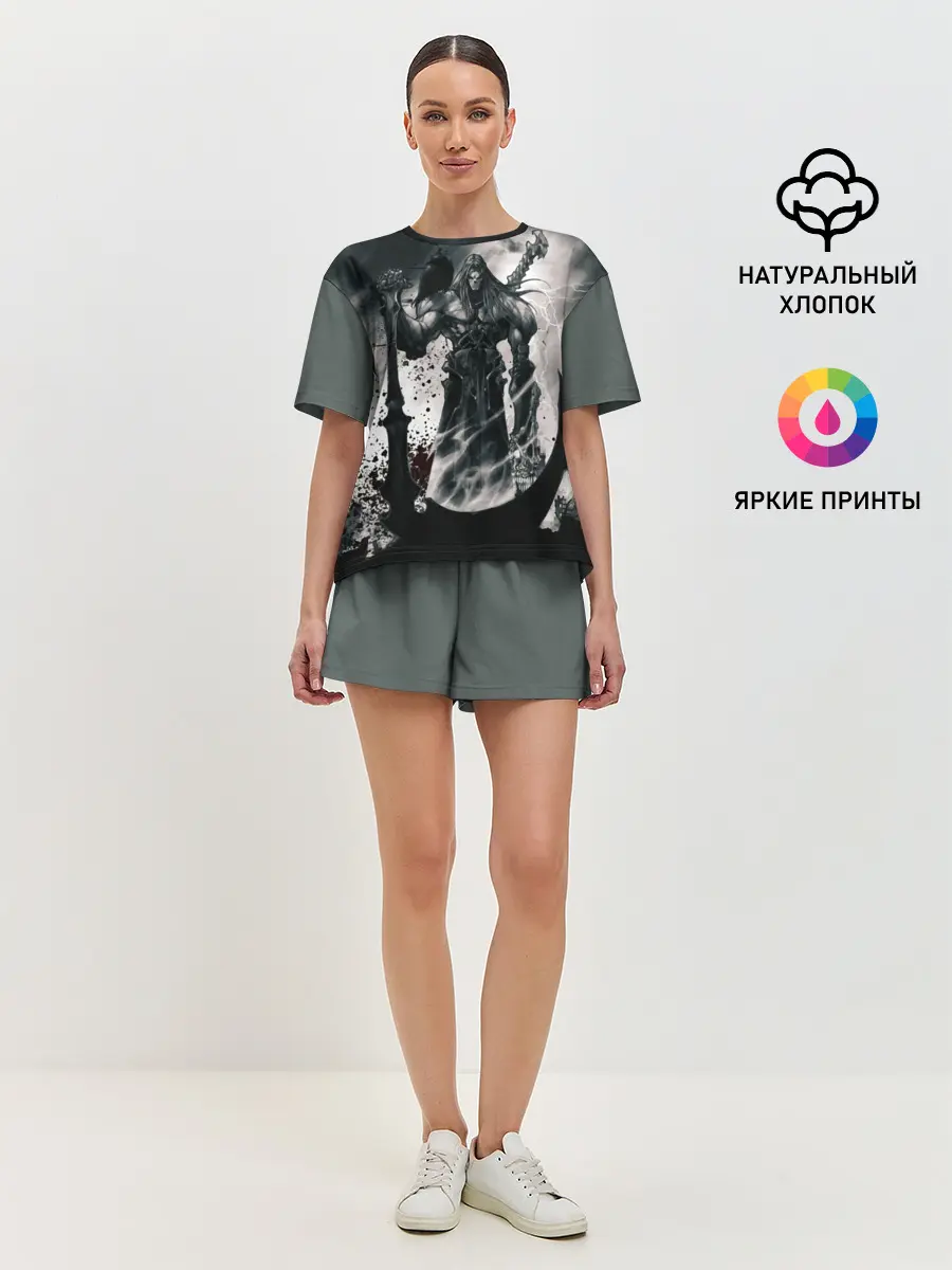 Женская пижама с шортами / DARKSIDERS