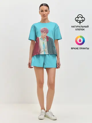 Женская пижама с шортами / BTS. Jungkook