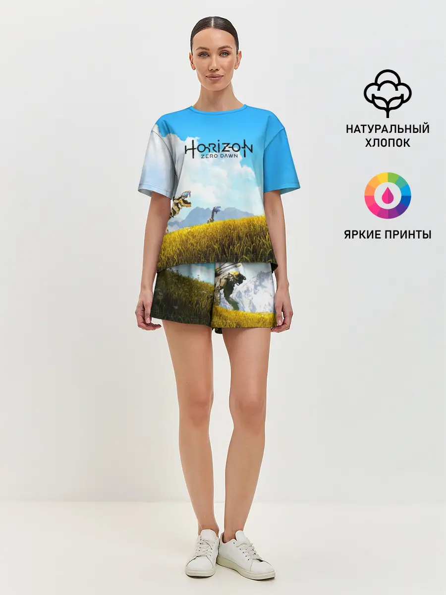 Женская пижама с шортами / Horizon Zero Dawn