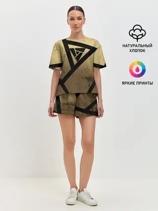 Женская пижама с шортами / ARTIFACT