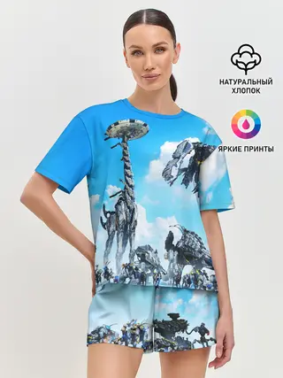 Женская пижама с шортами / Horizon Zero Dawn
