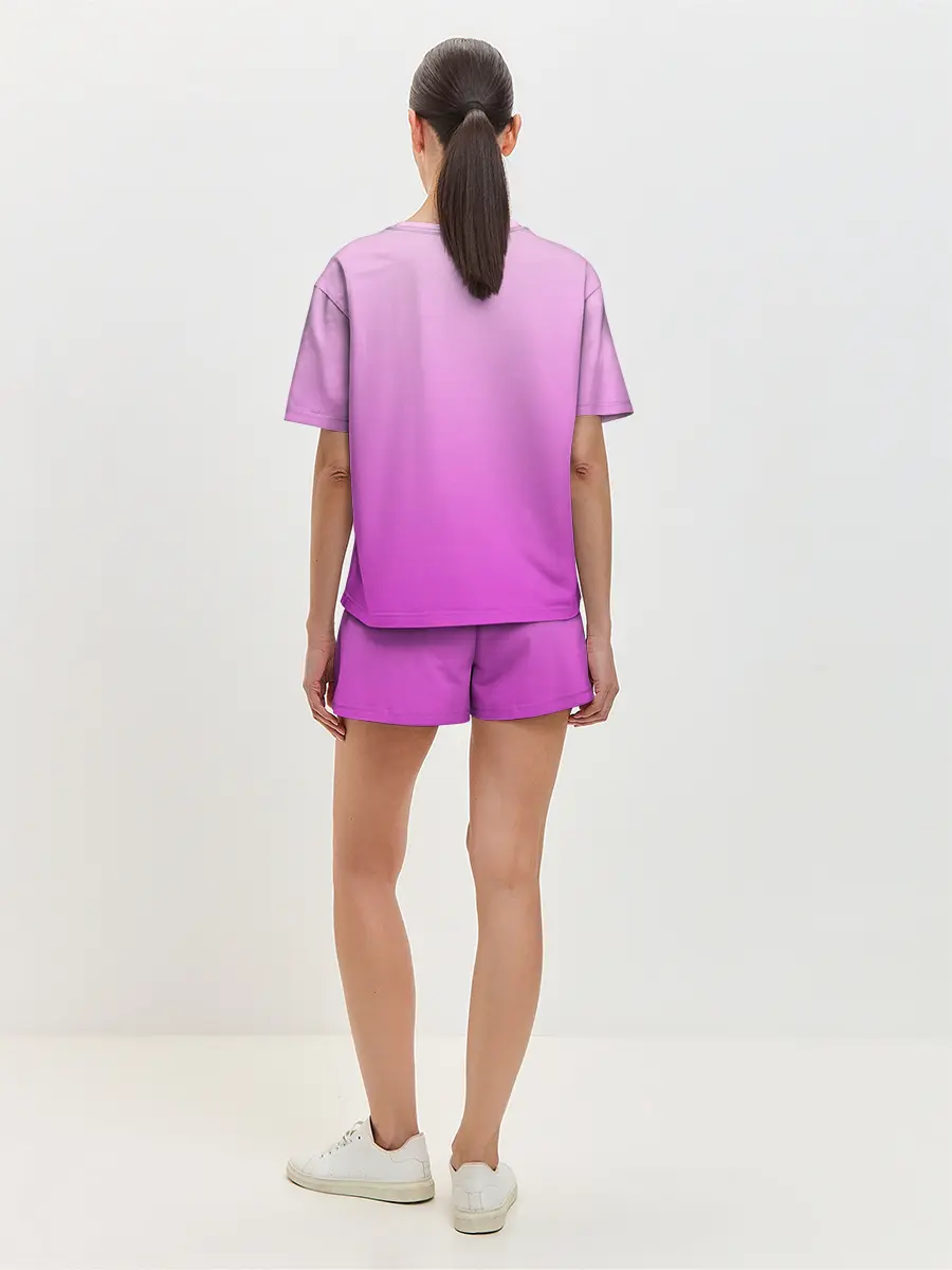 Женская пижама с шортами / Танцующая свинка