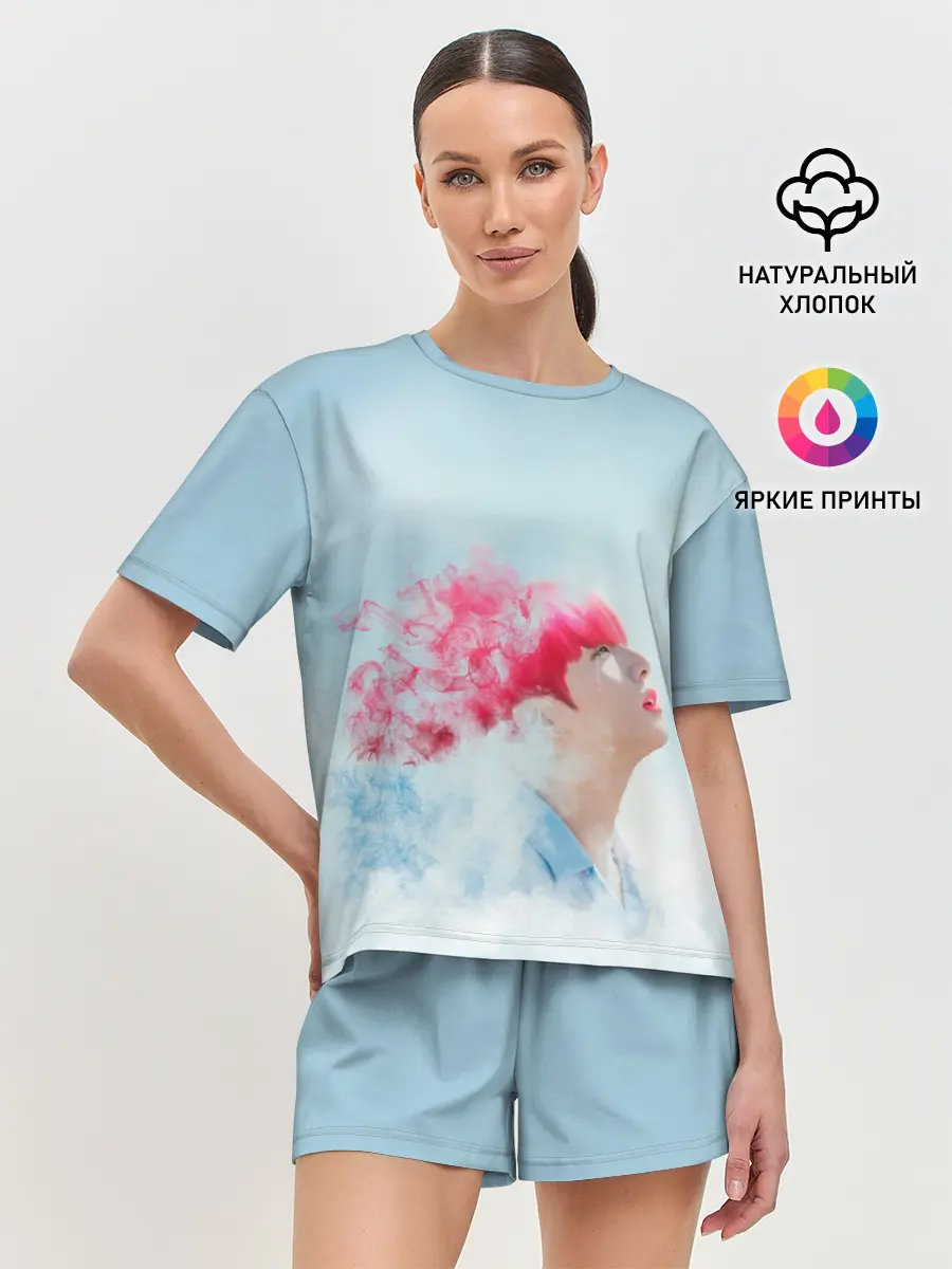 Женская пижама с шортами / BTS. Jungkook