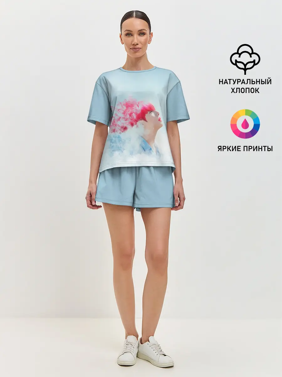 Женская пижама с шортами / BTS. Jungkook