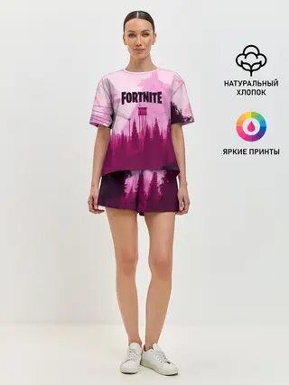 Женская пижама с шортами / FORTNITE