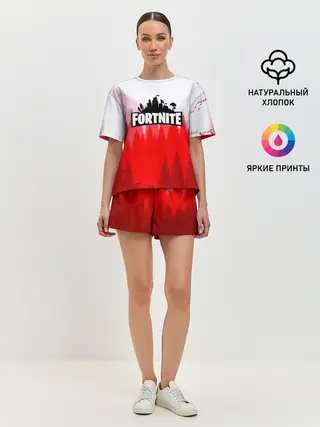 Женская пижама с шортами / FORTNITE