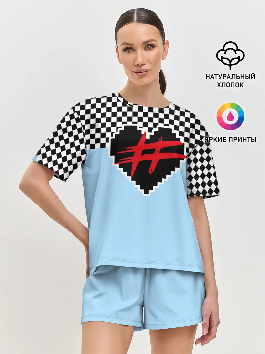 Женская пижама с шортами / ФРЕНДЗОНА