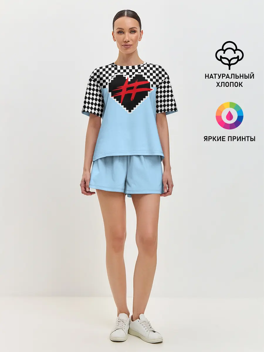 Женская пижама с шортами / ФРЕНДЗОНА