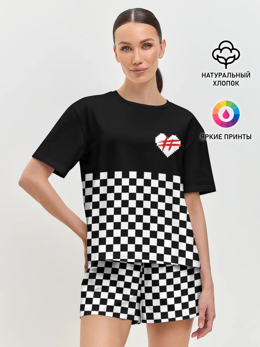 Женская пижама с шортами / ФРЕНДЗОНА