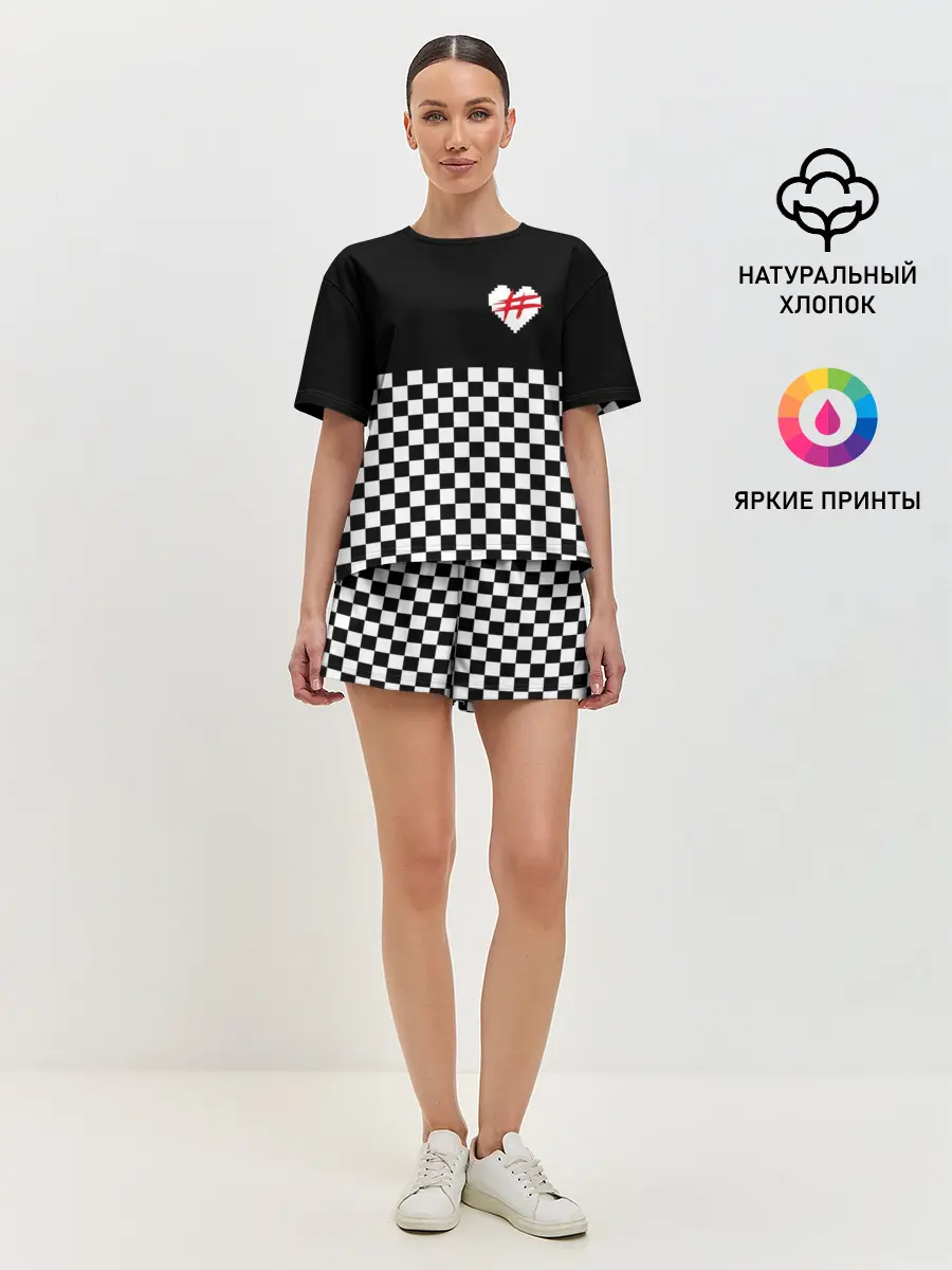 Женская пижама с шортами / ФРЕНДЗОНА