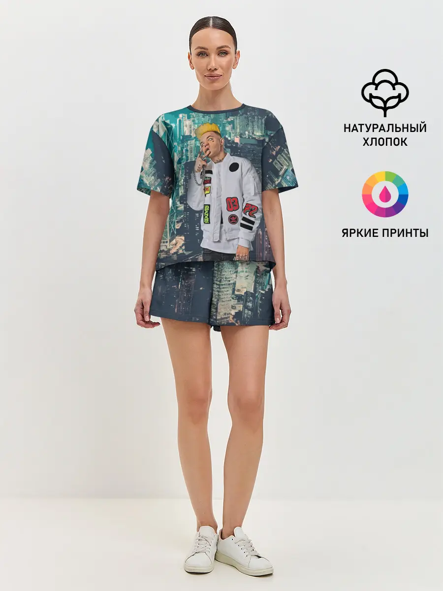 Женская пижама с шортами / Сайонара бой