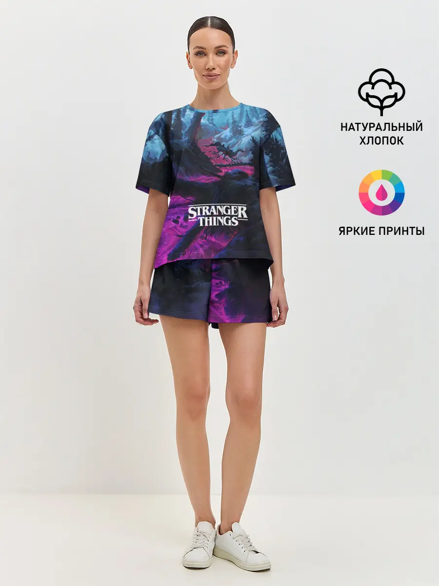 Женская пижама с шортами / Очень странные дела