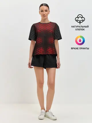 Женская пижама с шортами / СТАЛЬНАЯ БРОНЯ