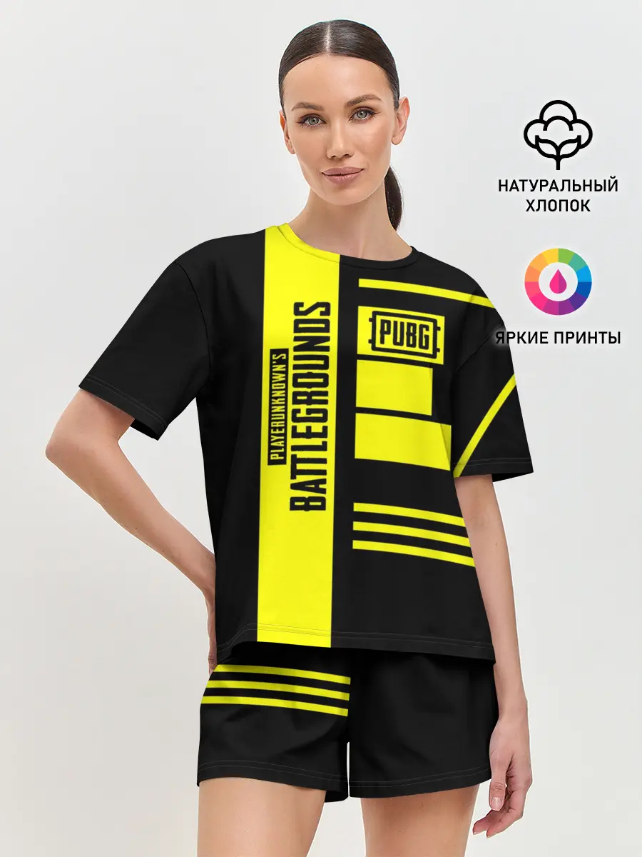 Женская пижама с шортами / PUBG Lifestyle