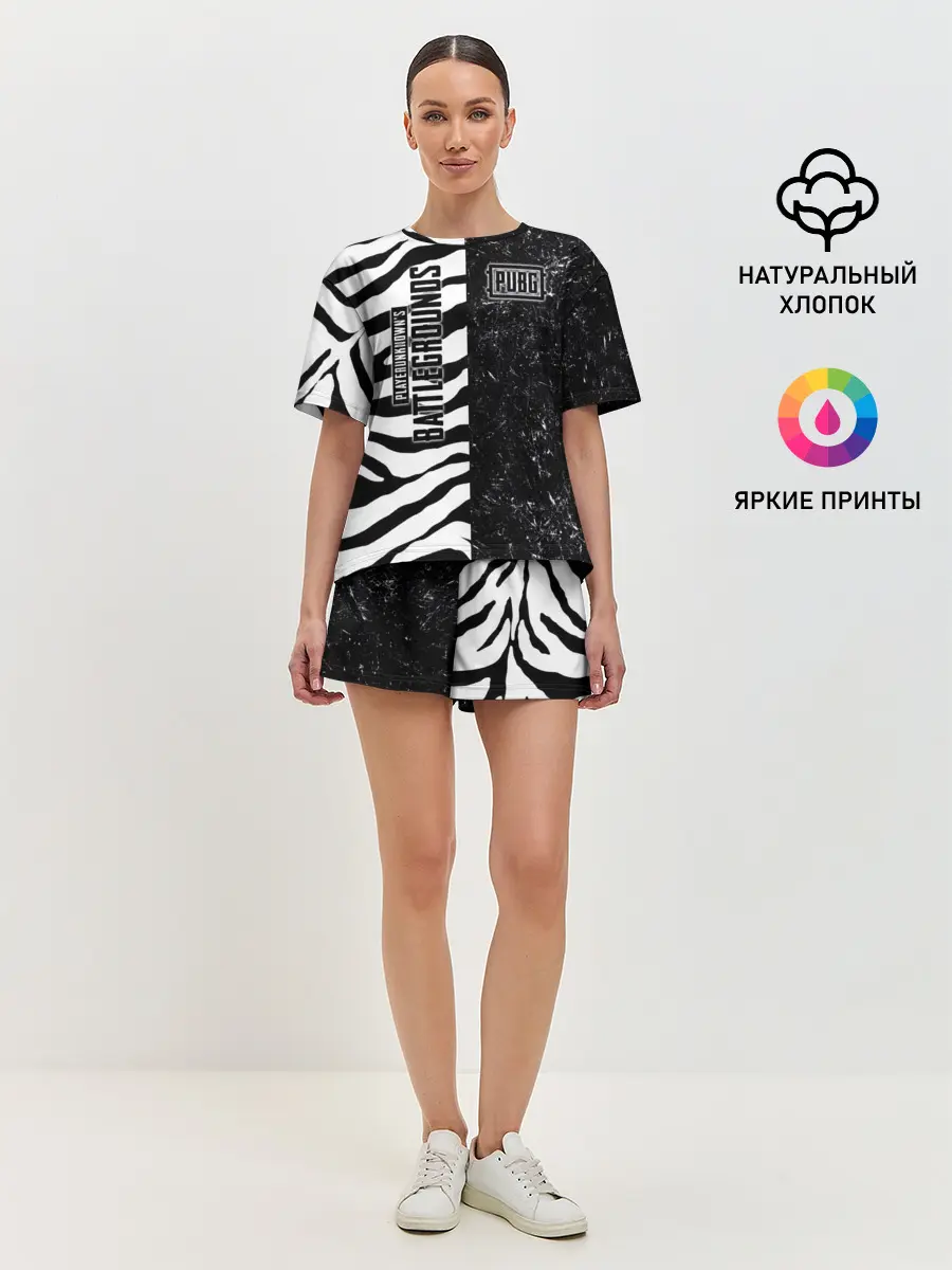 Женская пижама с шортами / PUBG Lifestyle