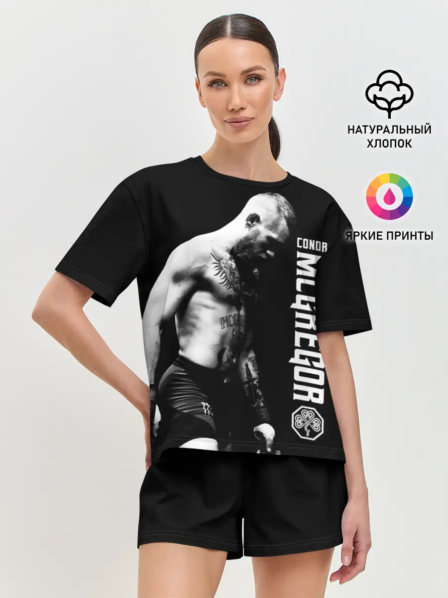 Женская пижама с шортами / Конор МакГрегор