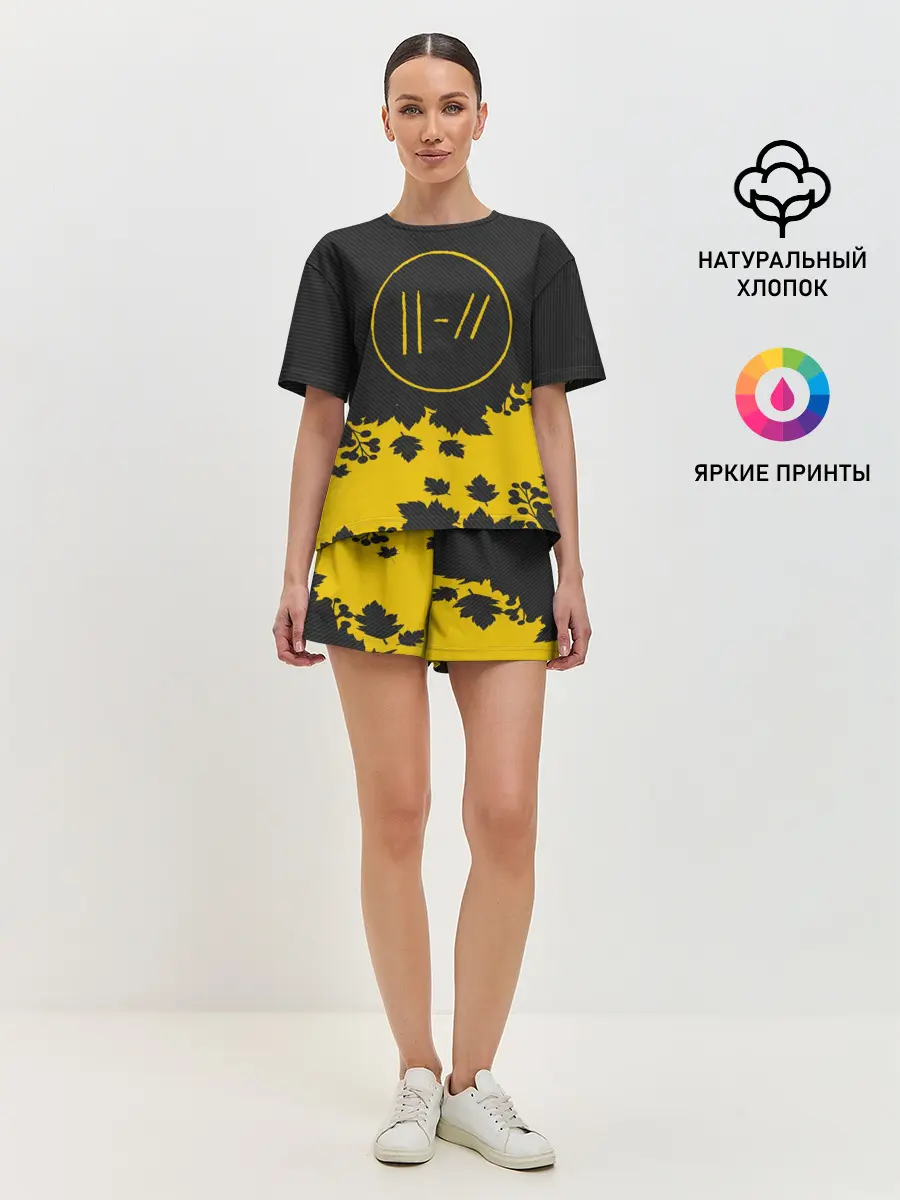 Женская пижама с шортами / TWENTY ONE PILOTS.