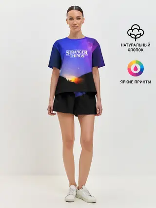 Женская пижама с шортами / Очень странные дела