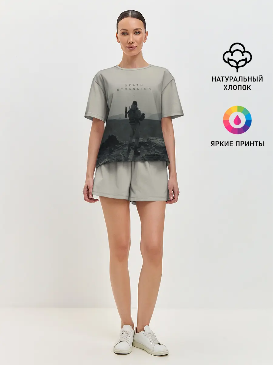 Женская пижама с шортами / Death Stranding