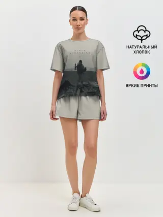 Женская пижама с шортами / Death Stranding