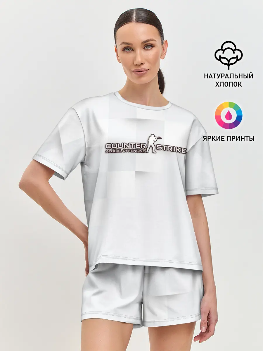 Женская пижама с шортами / Counter Strike