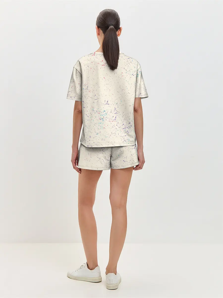 Женская пижама с шортами / Никогда не сдавайся