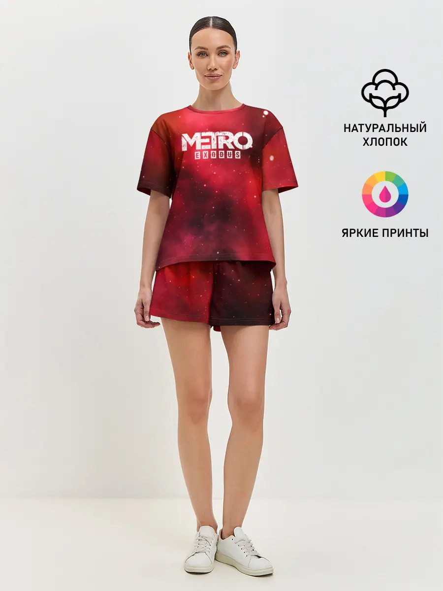 Женская пижама с шортами / Metro Exodus