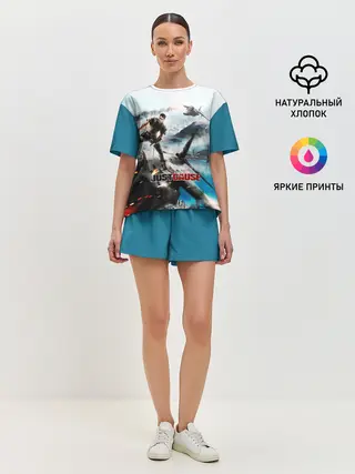 Женская пижама с шортами / Just Cause