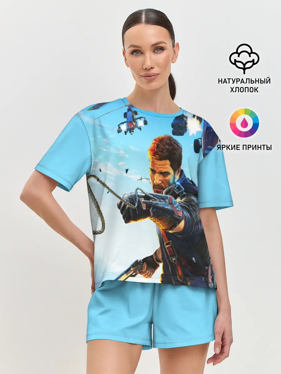 Женская пижама с шортами / JustCause