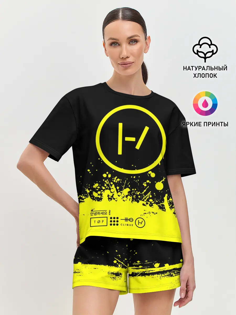 Женская пижама с шортами / Twenty One Pilots