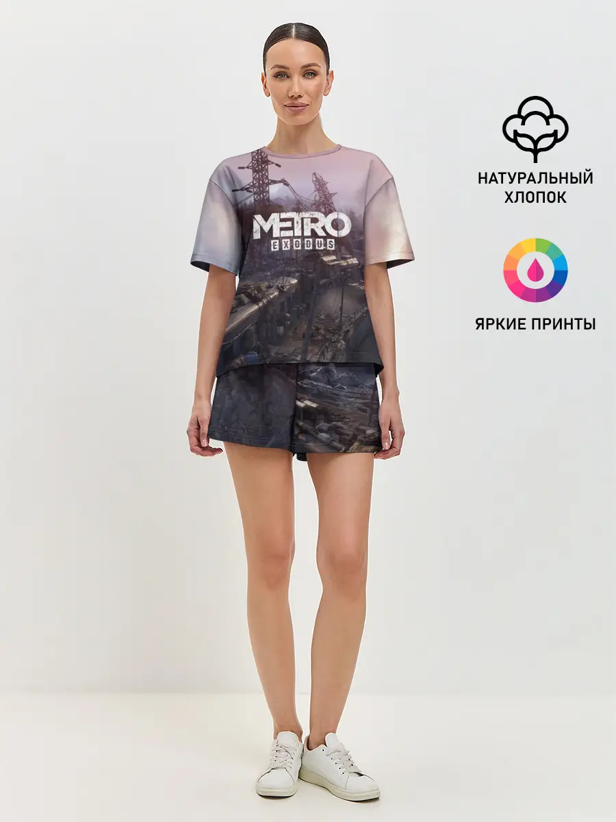 Женская пижама с шортами / Metro Exodus