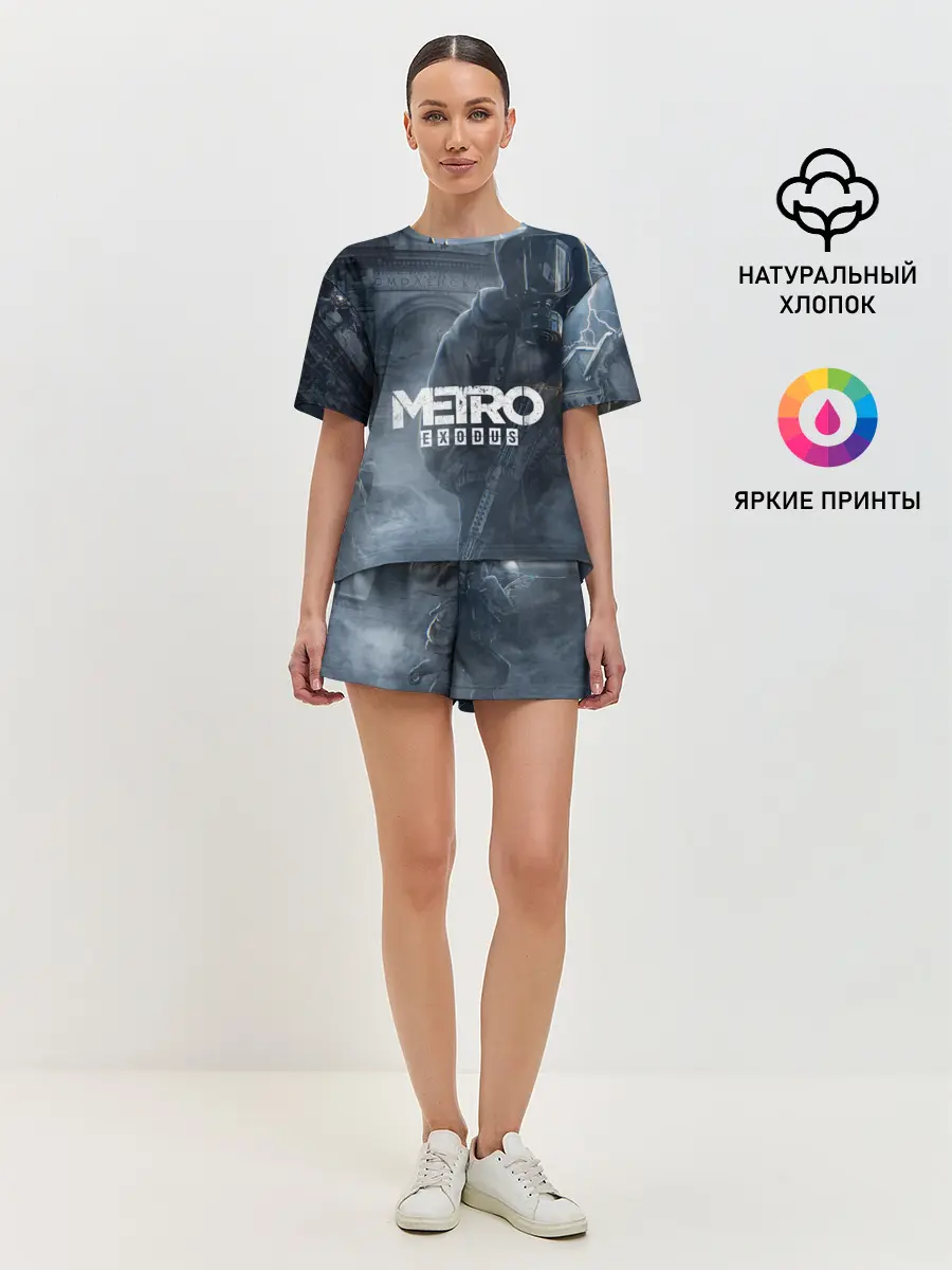 Женская пижама с шортами / Metro Exodus