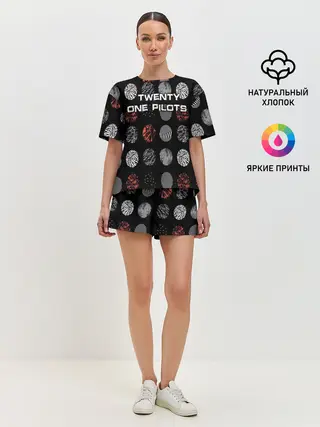 Женская пижама с шортами / Twenty One Pilots