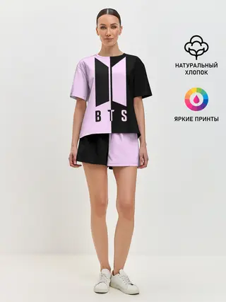 Женская пижама с шортами / BTS
