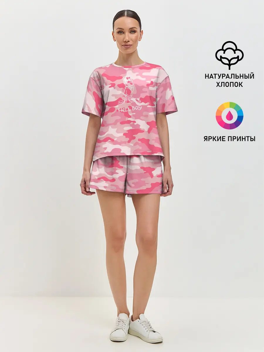 Женская пижама с шортами / Hellboy