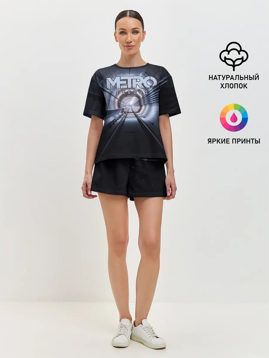Женская пижама с шортами / Metro Exodus