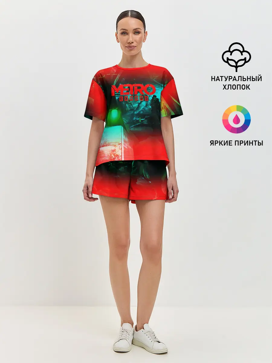 Женская пижама с шортами / METRO EXODUS