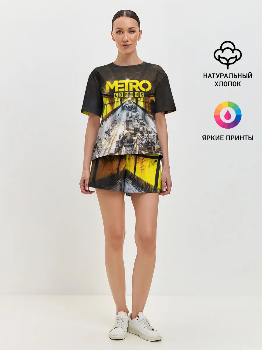 Женская пижама с шортами / METRO EXODUS EXCLUSIVE