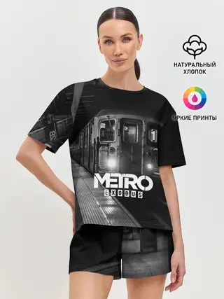 Женская пижама с шортами / METRO