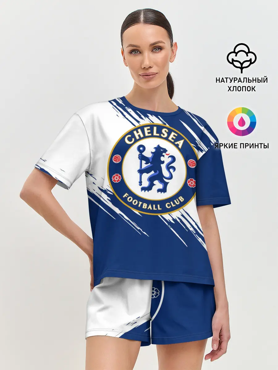 Женская пижама с шортами / Челси