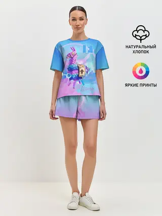 Женская пижама с шортами / Fortnite