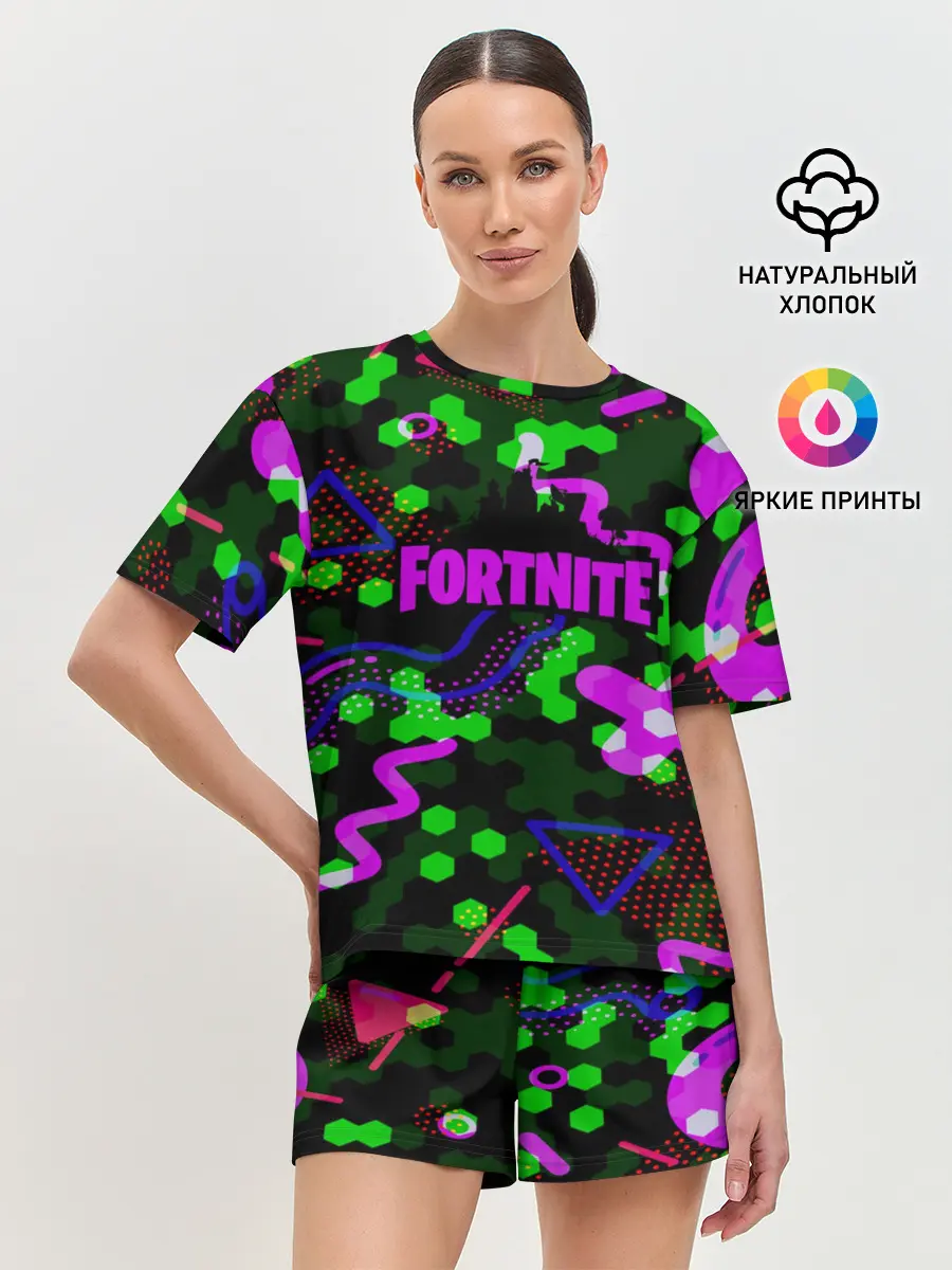 Женская пижама с шортами / FORTNITE