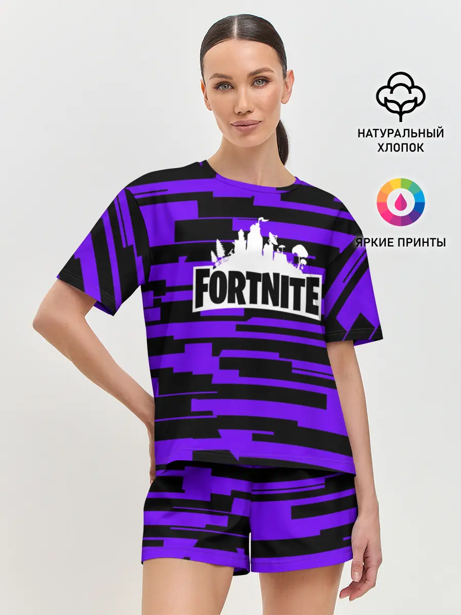 Женская пижама с шортами / FORTNITE