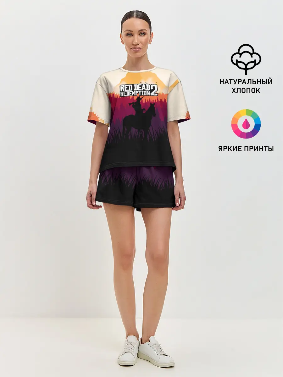 Женская пижама с шортами / Red Dead Redemption 2