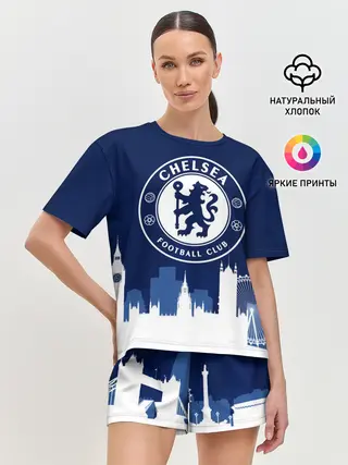 Женская пижама с шортами / Челси