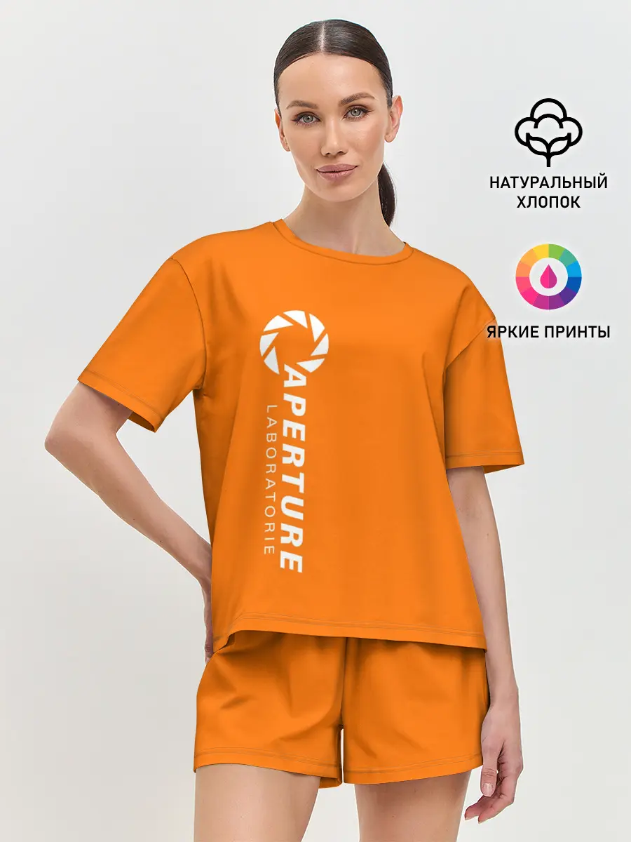 Женская пижама с шортами / APERTURE LABORATORIE