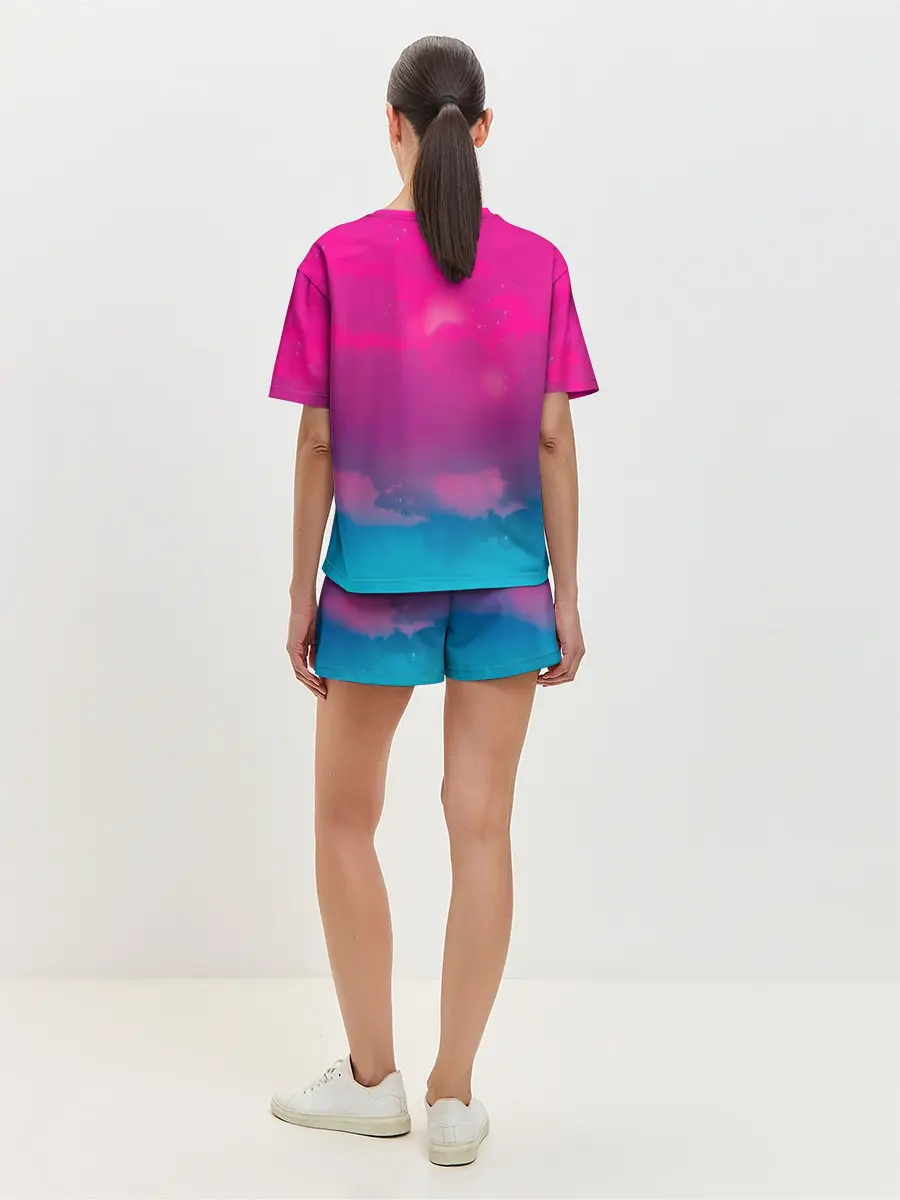 Женская пижама с шортами / Прекрасная АСКА ЛЭНГЛИ СОРЬЮ