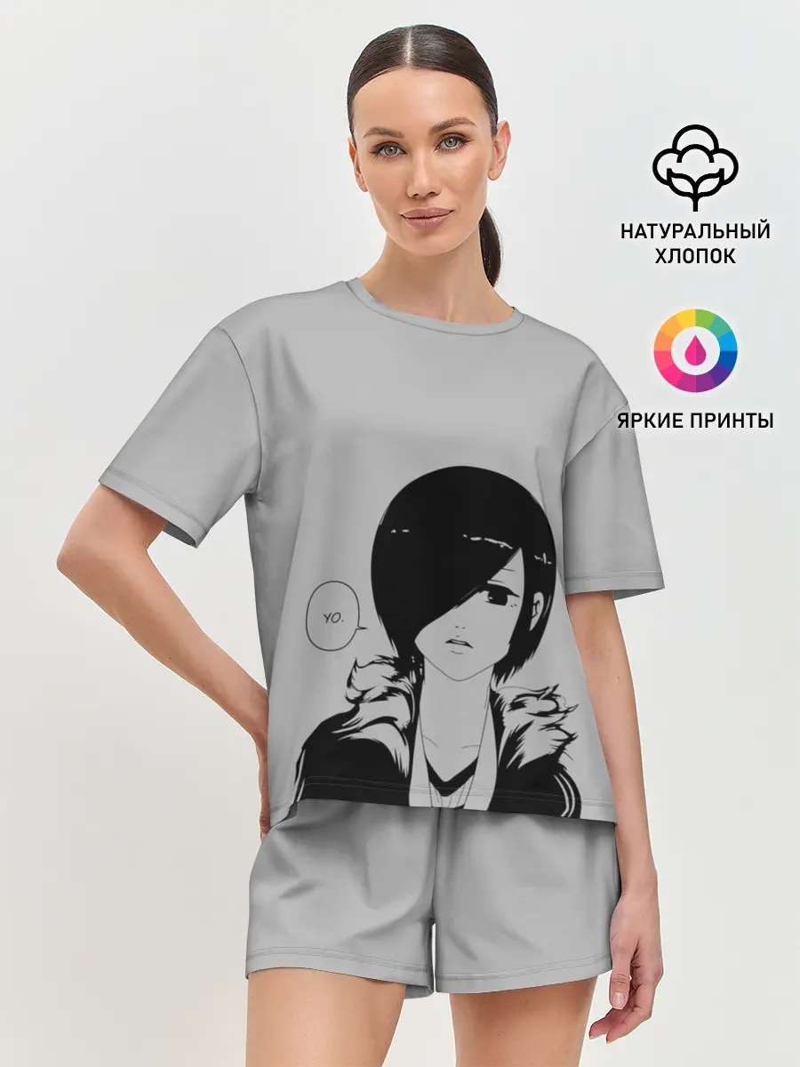 Женская пижама с шортами / Тоука