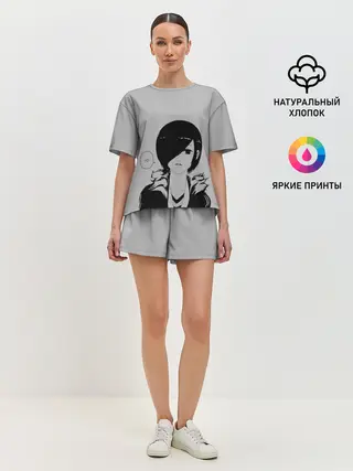 Женская пижама с шортами / Тоука